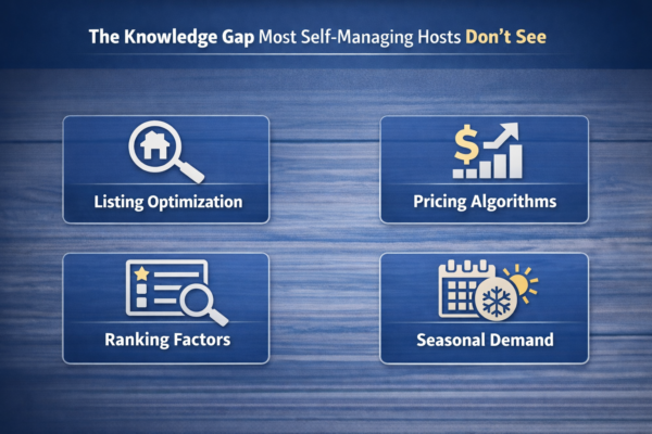 Self-Managed vs Outsourced STR Management, short term rental management, self managed airbnb, outsourced str management, airbnb property management, vacation rental management, self managing airbnb vs property manager, str revenue optimization, airbnb host tips, vacation rental investing, airbnb pricing strategy, professional property management, short term rental business, airbnb host guide, vacation rental operations, str market competition