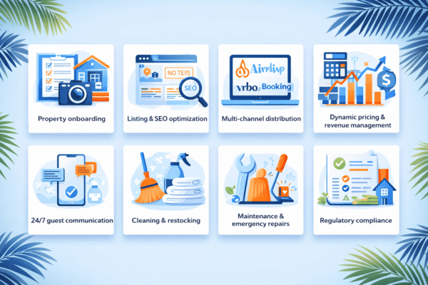 Full-service Airbnb Management, Airbnb management companies, vacation rental providers, full-service vacation rental providers, full-service vacation rental, Top Airbnb management companies in Florida, FIBI vacation rentals, why FIBI vacation rentals, choose the right airbnb manager